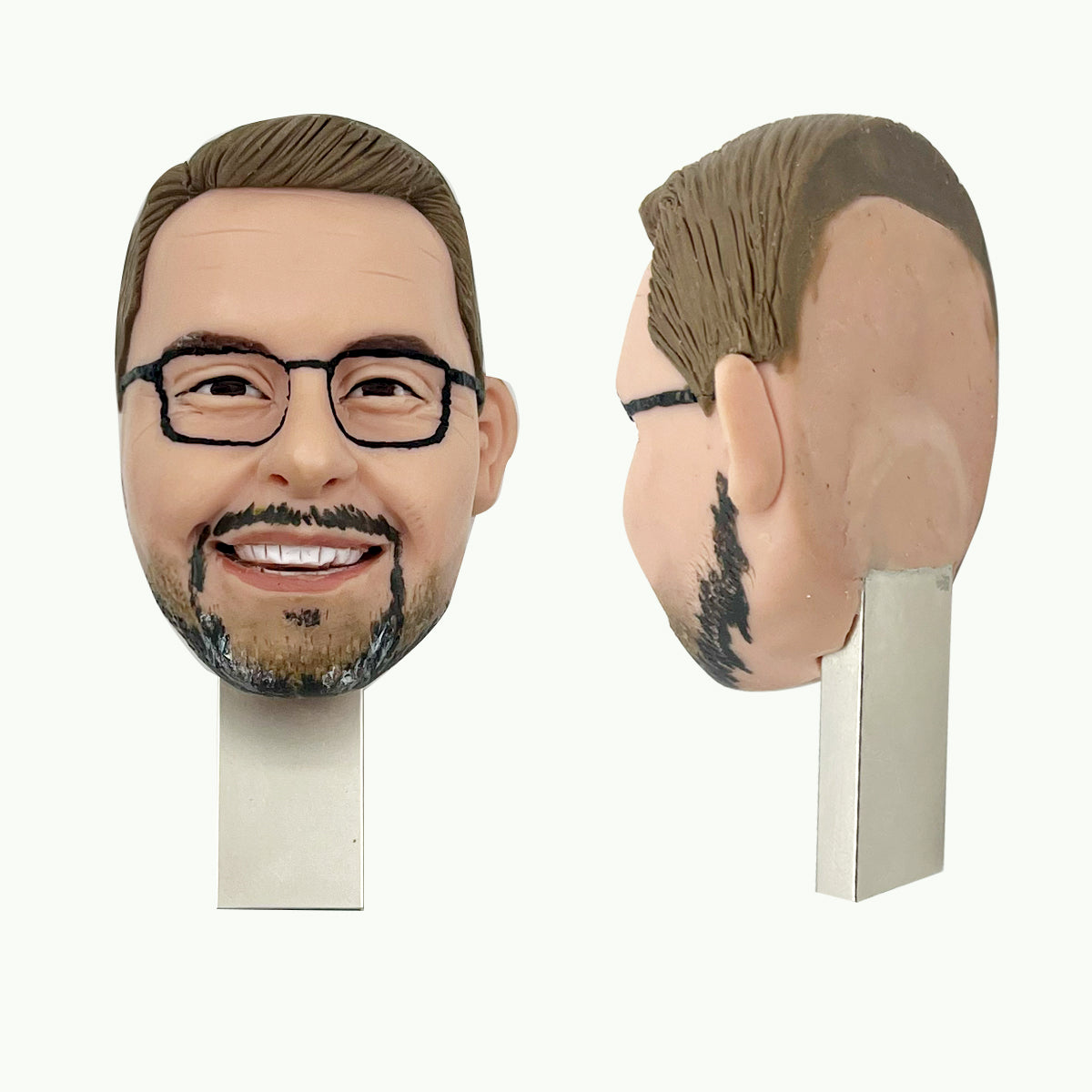 Personalized  USB Flash Drive Custom Bobblehead