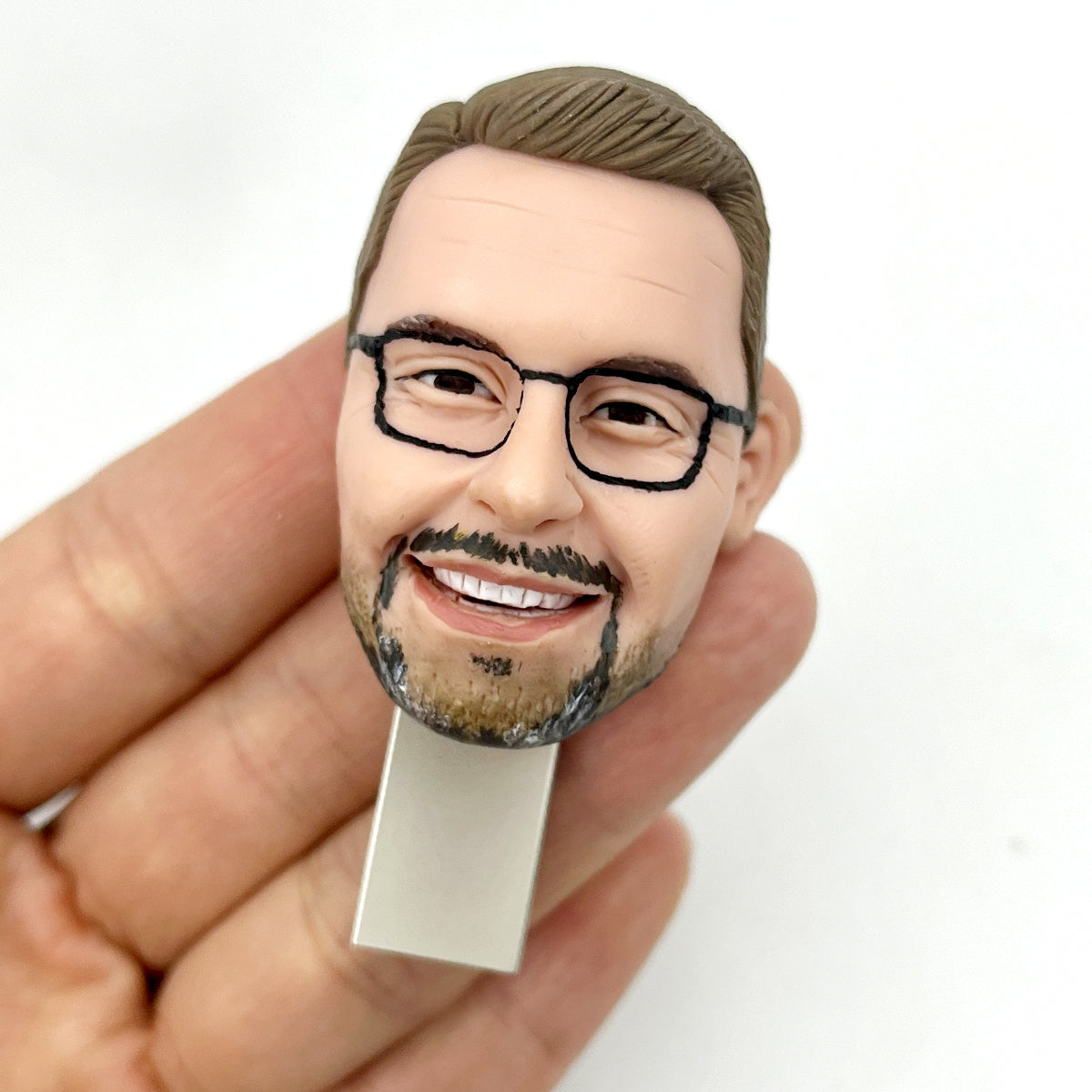 Personalized  USB Flash Drive Custom Bobblehead