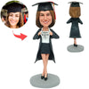 Custom Bobblehead -Happy Graduation