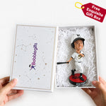 Custom Baseball Sportman Bobblehead with Hat