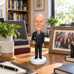 Personalized Male Teacher Bobble Head with Book