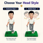 Custom Golf Bobblehead Doll