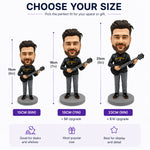 Bobblehead Doll for Music Lovers with Guitar