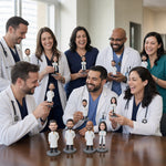Bulk Personalized Doctor Bobbleheads for Hospitals & Clinics (Minimum 5 PCS)