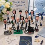 Bulk Personalized Doctor Bobbleheads for Hospitals & Clinics (Minimum 5 PCS)