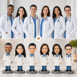 Bulk Personalized Doctor Bobbleheads for Hospitals & Clinics (Minimum 5 PCS)