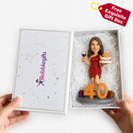 Personalized 40th Birthday Custom Bobblehead