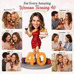 Personalized 40th Birthday Custom Bobblehead