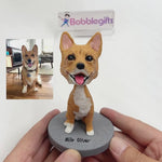 Custom Orange Tabby Cat Bobblehead