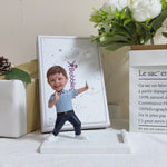 Personalized Bobblehead Phone Holder