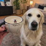 Personalized Dog & Cat Coffee Cup with Handmade Pet Figure