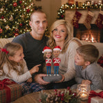 Happy New Year Christmas Gift Custom Couple Bobblehead