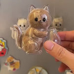 Personalized Cat Fur Memorial Magnet
