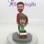 Christmas Gifts Custom Parent & Kid Bobblehead