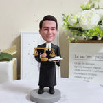 Custom Personalized Lawyer Gift Bobblehead