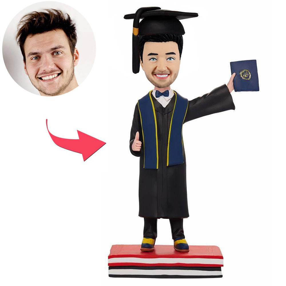 Graduation Bobbleheads Craft - BobbleGifts