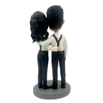 Custom Couple Bobblehead Gentleman style