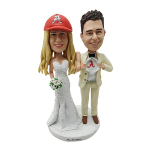 Custom Funny Wedding Bobbleheads