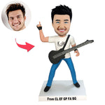 Custom Bobblehead with Electric Guitar