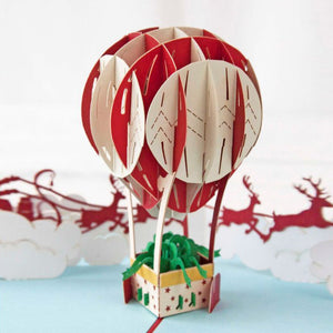 Hot Air Balloon Pop-up Greeting Card