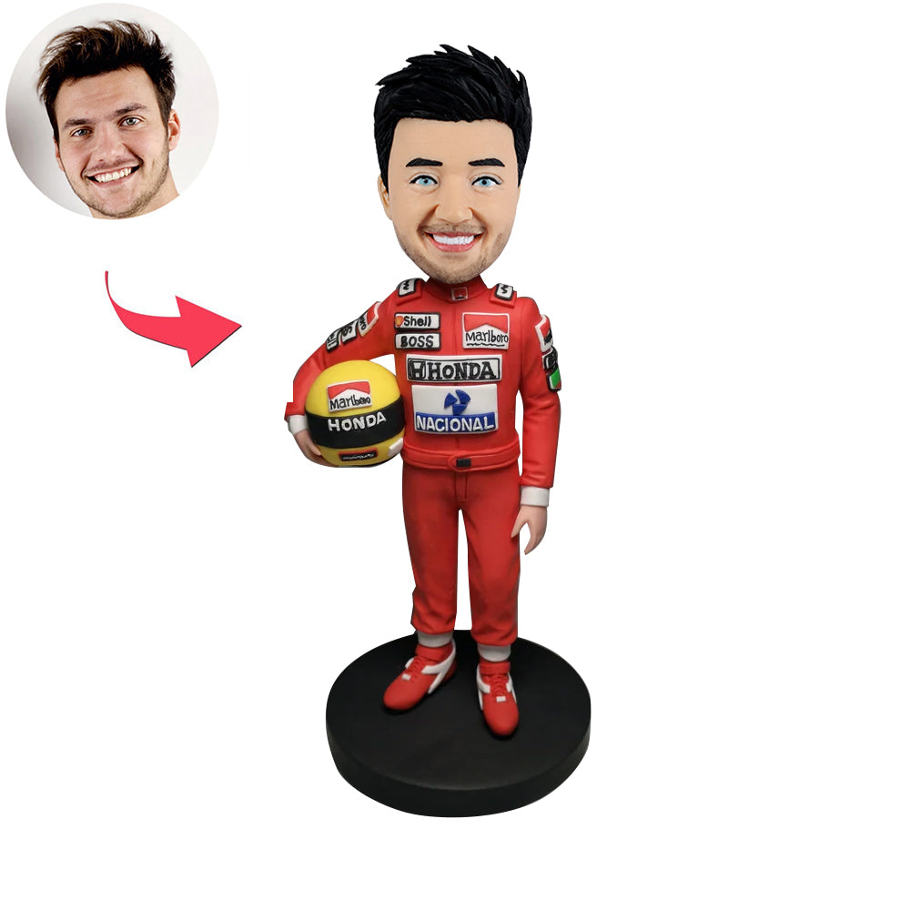 Custom Racer Bobblehead Gift