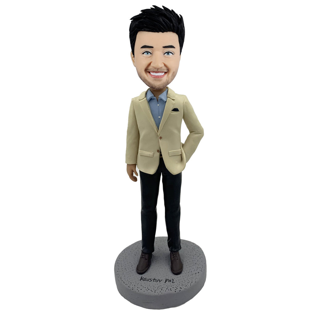 Customizable Single Man Bobblehead