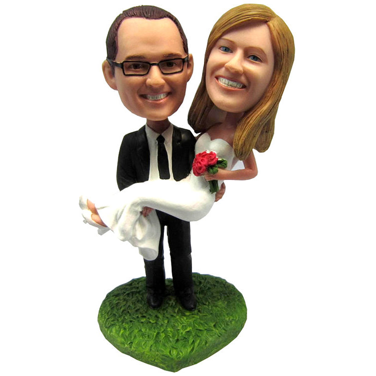 Custom Wedding Couple Bobblehead - BobbleGifts