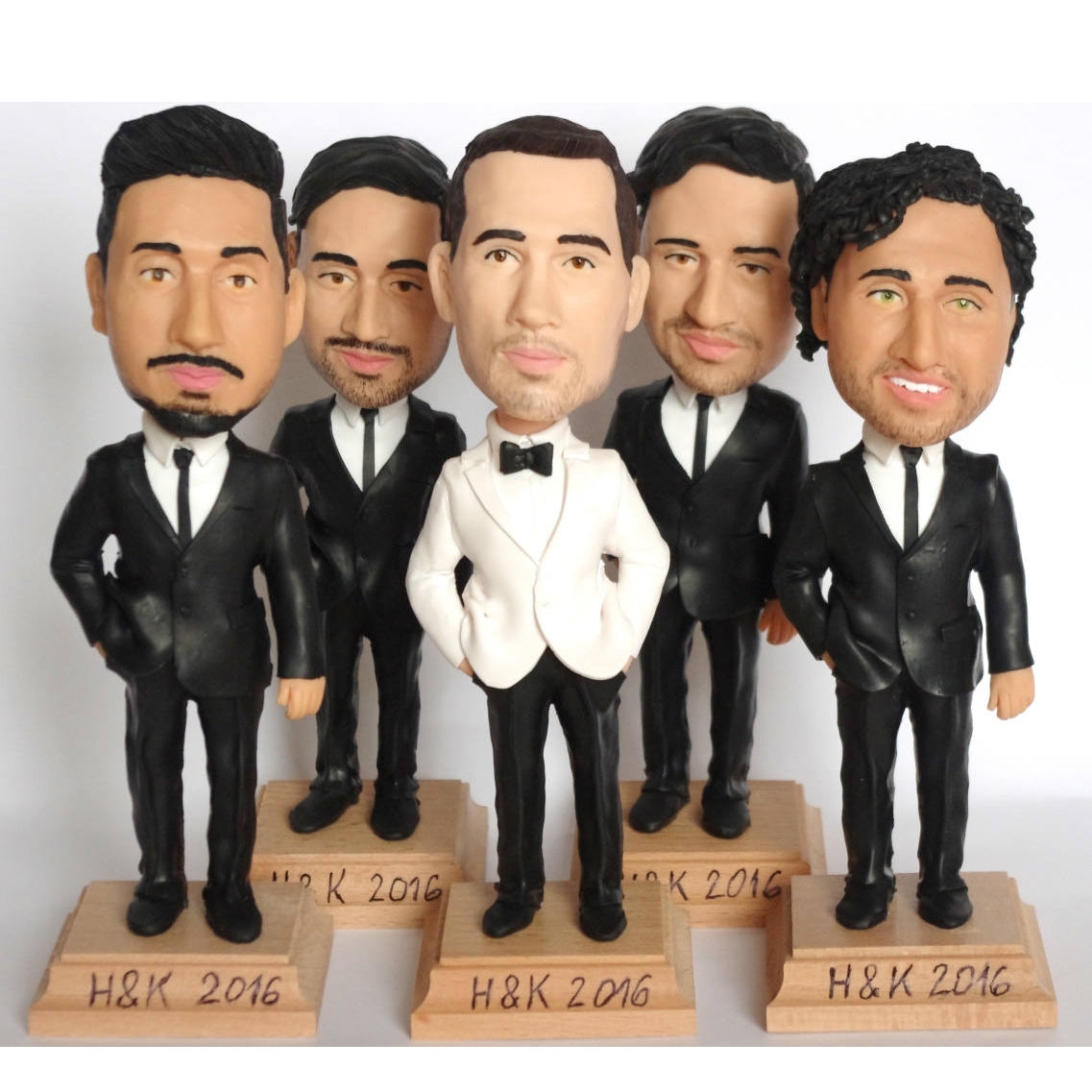 Custom Wedding Groomsmen Bobble Head