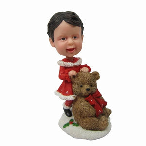 Fully Customizable Single Bobblehead for Kid