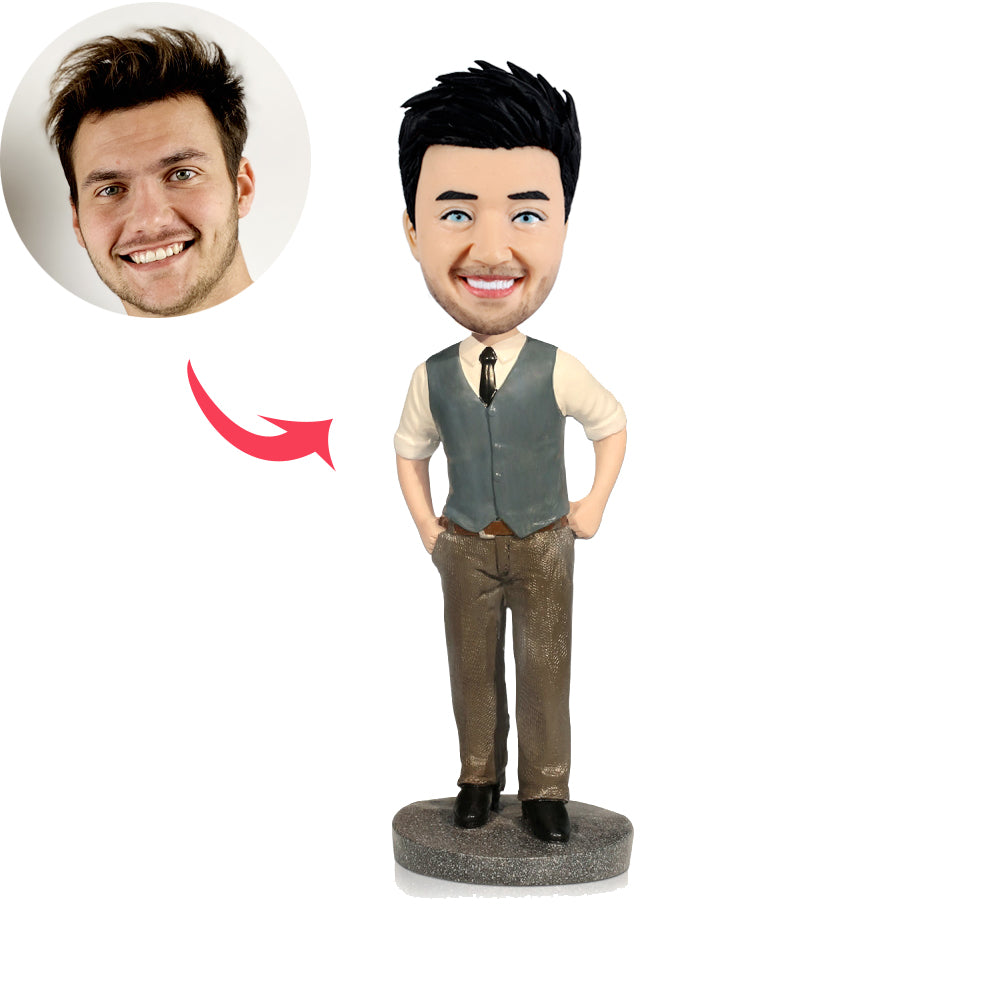 Custom Office Man Bobbleheads - BobbleGifts