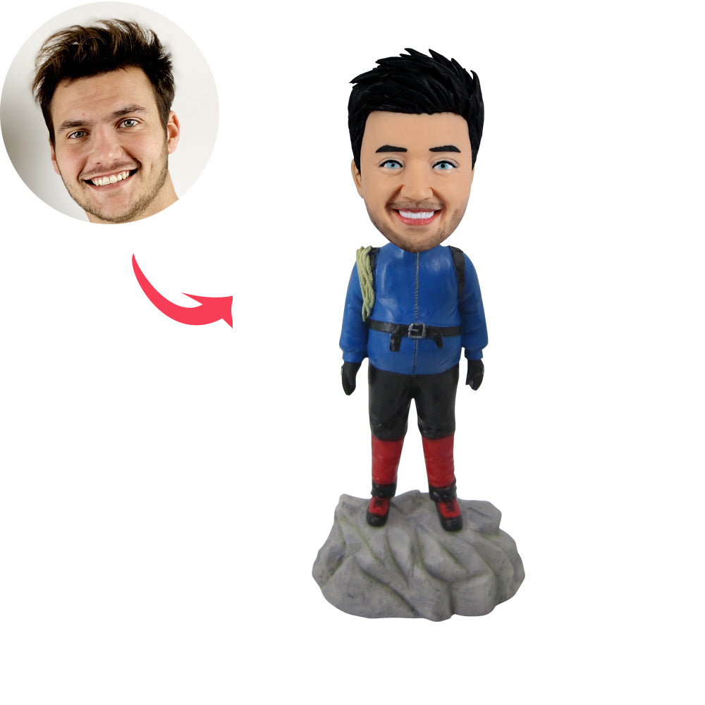 Mountain Climber Custom Bobblehead