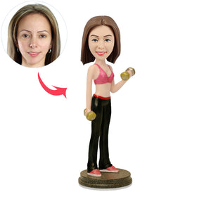 Custom Sports Women Bobbleheads - BobbleGifts