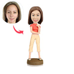 Personalized Custom Woman Bobblehead - BobbleGifts