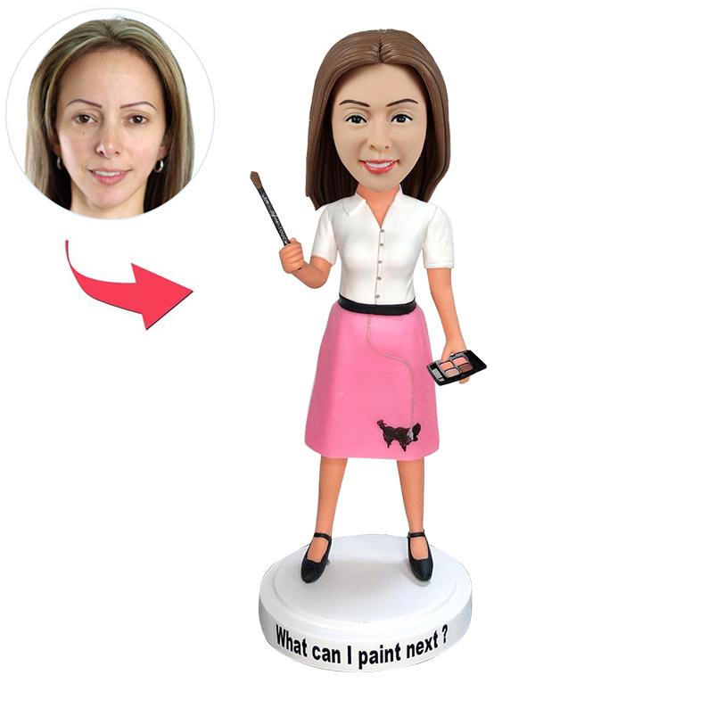 Custom Makeup Artist Bobblehead