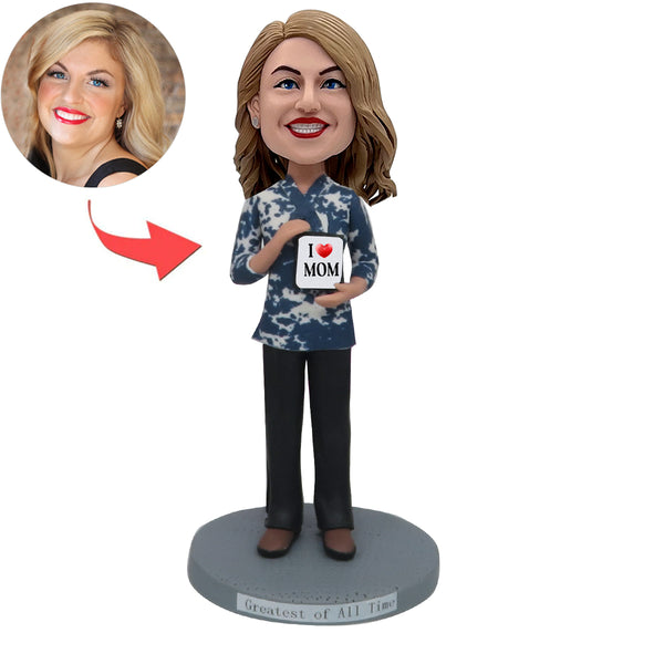 Boss Mom Mother's Day Bobblehead - Gift Dolls main image 1
