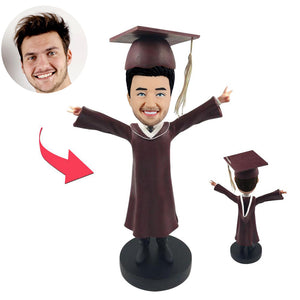 Graduation Bobbleheads Craft - BobbleGifts