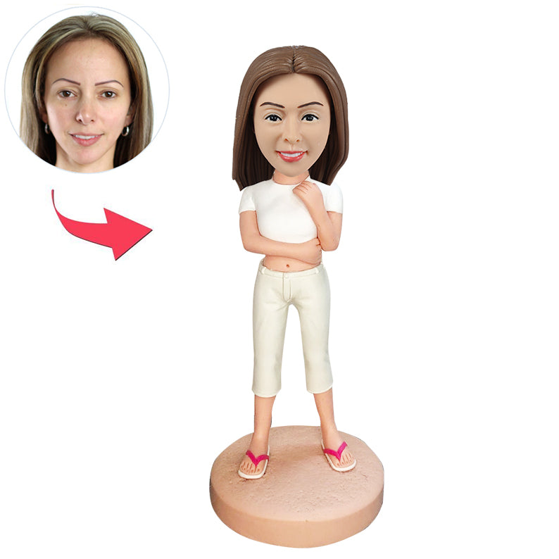 Custom Female Bobblehead From Photos