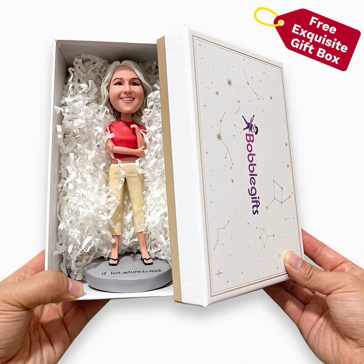 Custom Bobblehead with Love Mom