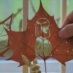 Sycamore Leaf Carving Photos Customized - 1 Person
