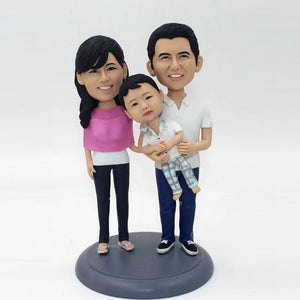 Personalized Family Bobbleheads From Photo