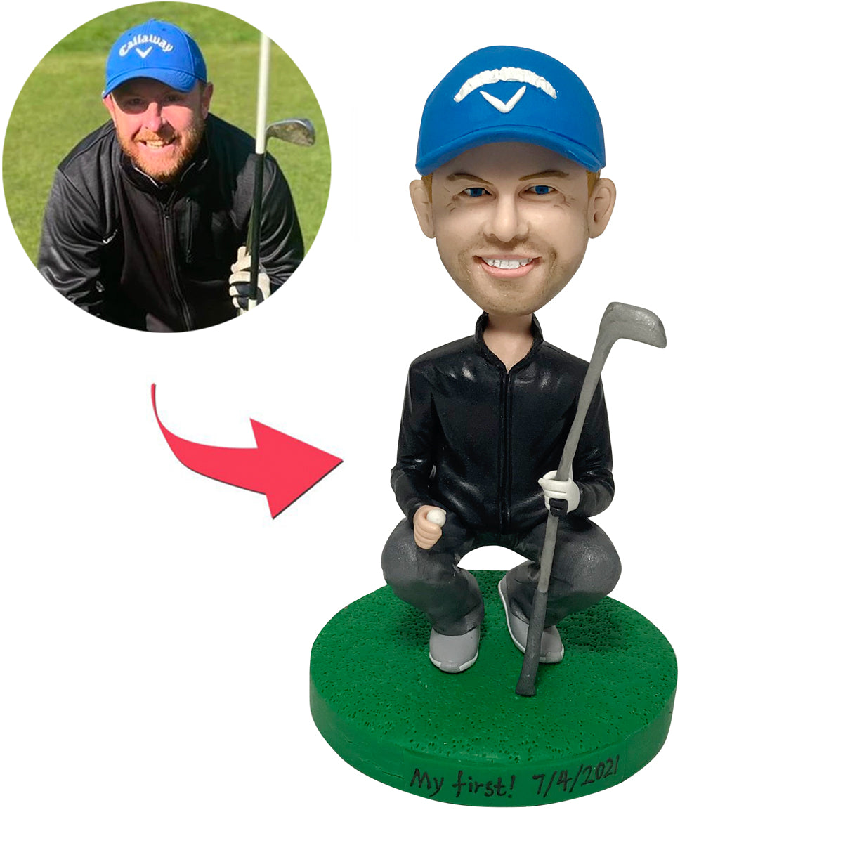 Custom Golf Bobblehead