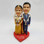 Personalized Wedding Couple Bobbleheads